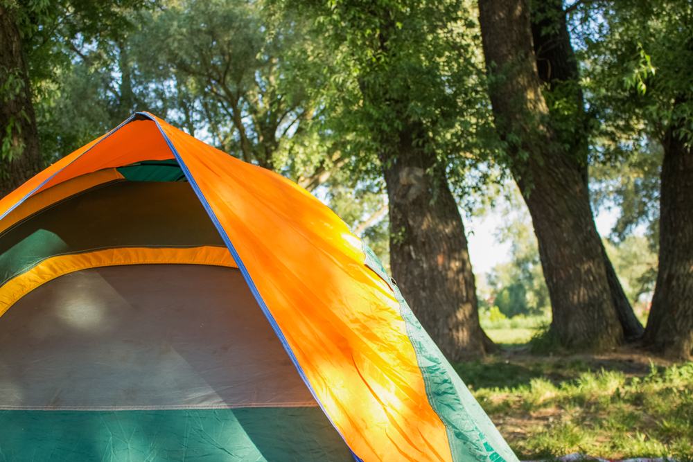 tent camping