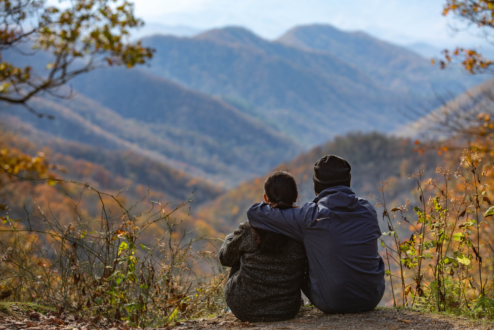 fall hike smokies