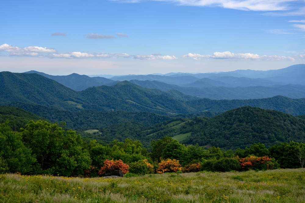 Smoky Mountain scenic overlooks